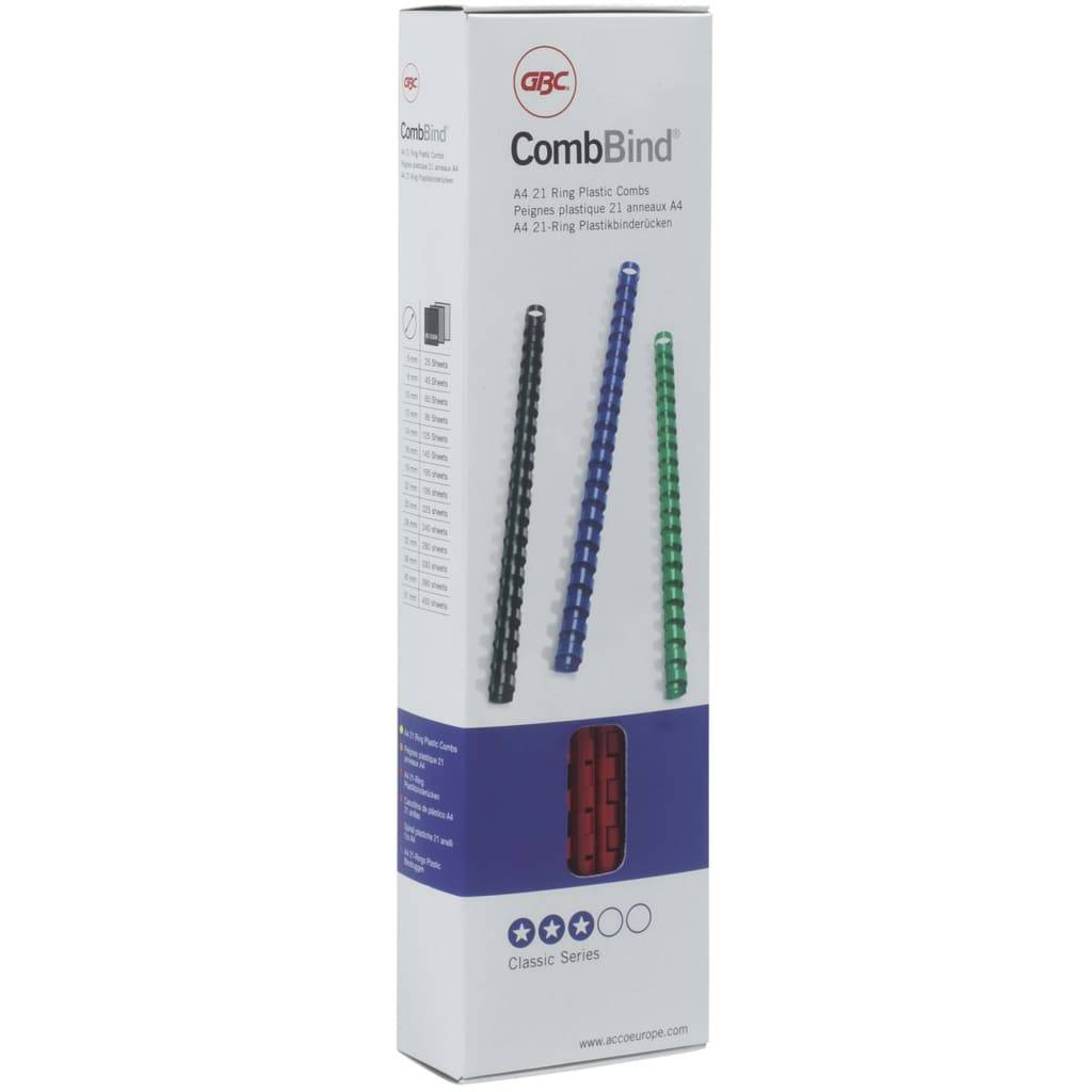 GBC Binderücken-Set CombBind 14 mm Weiß