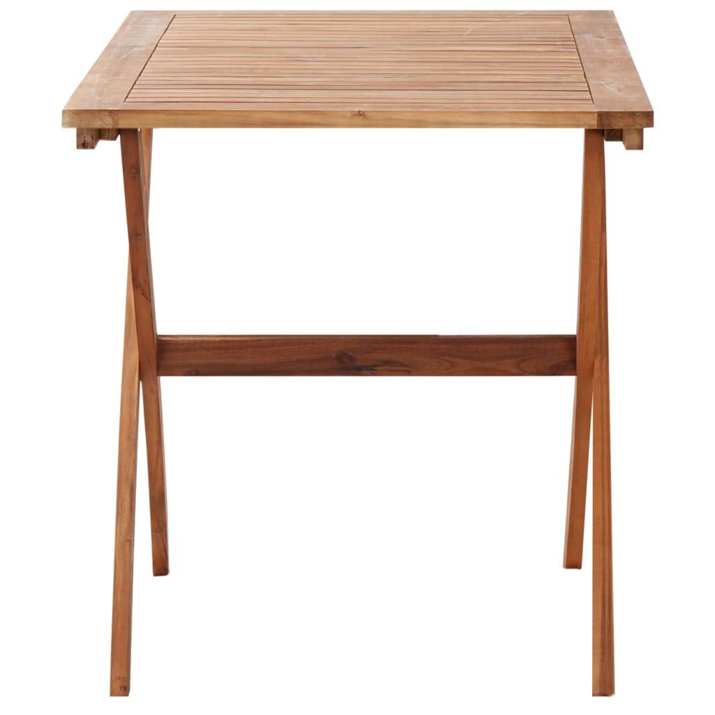 vidaXL Gartentisch 110x67x74 cm Massivholz Akazie