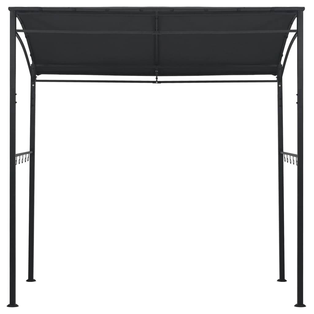 vidaXL BBQ-Pavillon 215x150x220 cm Anthrazit Stahl