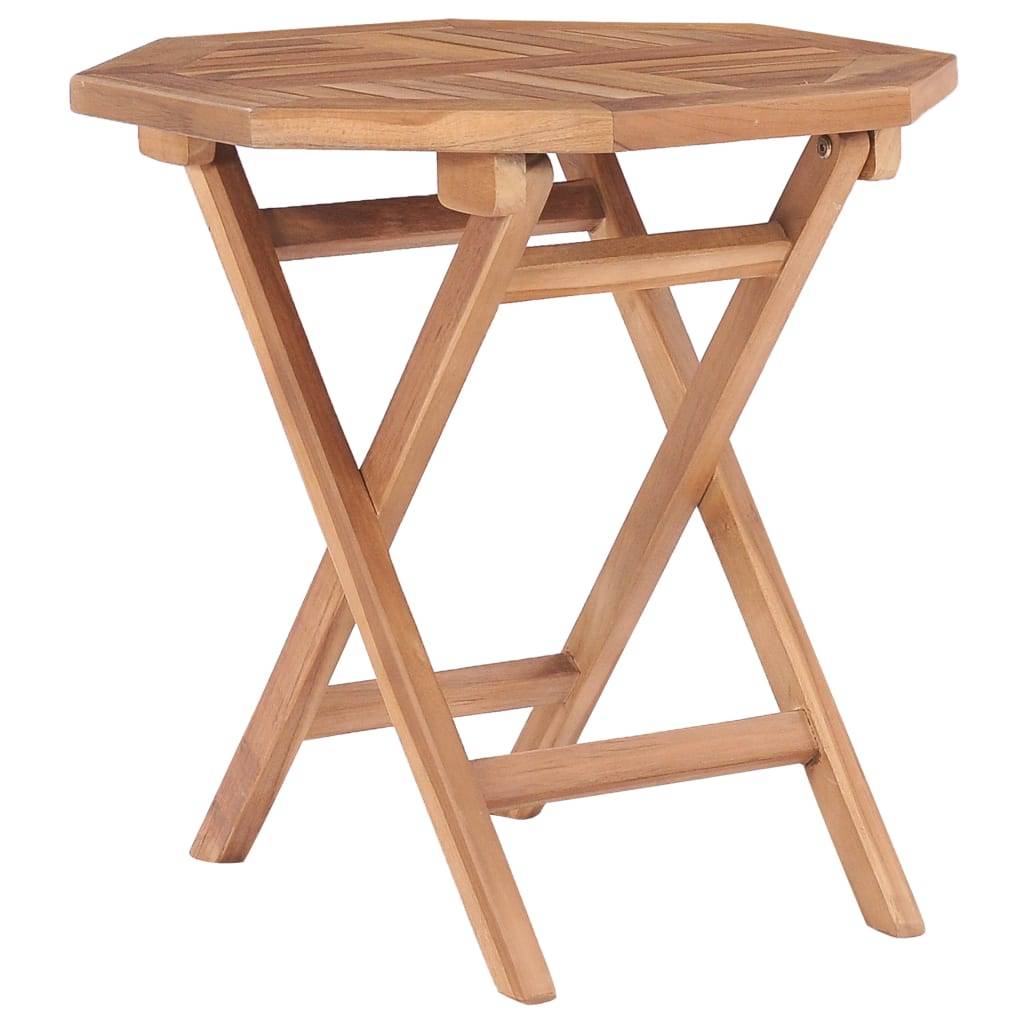 vidaXL Gartentisch Klappbar 45x45x45 cm Massivholz Teak