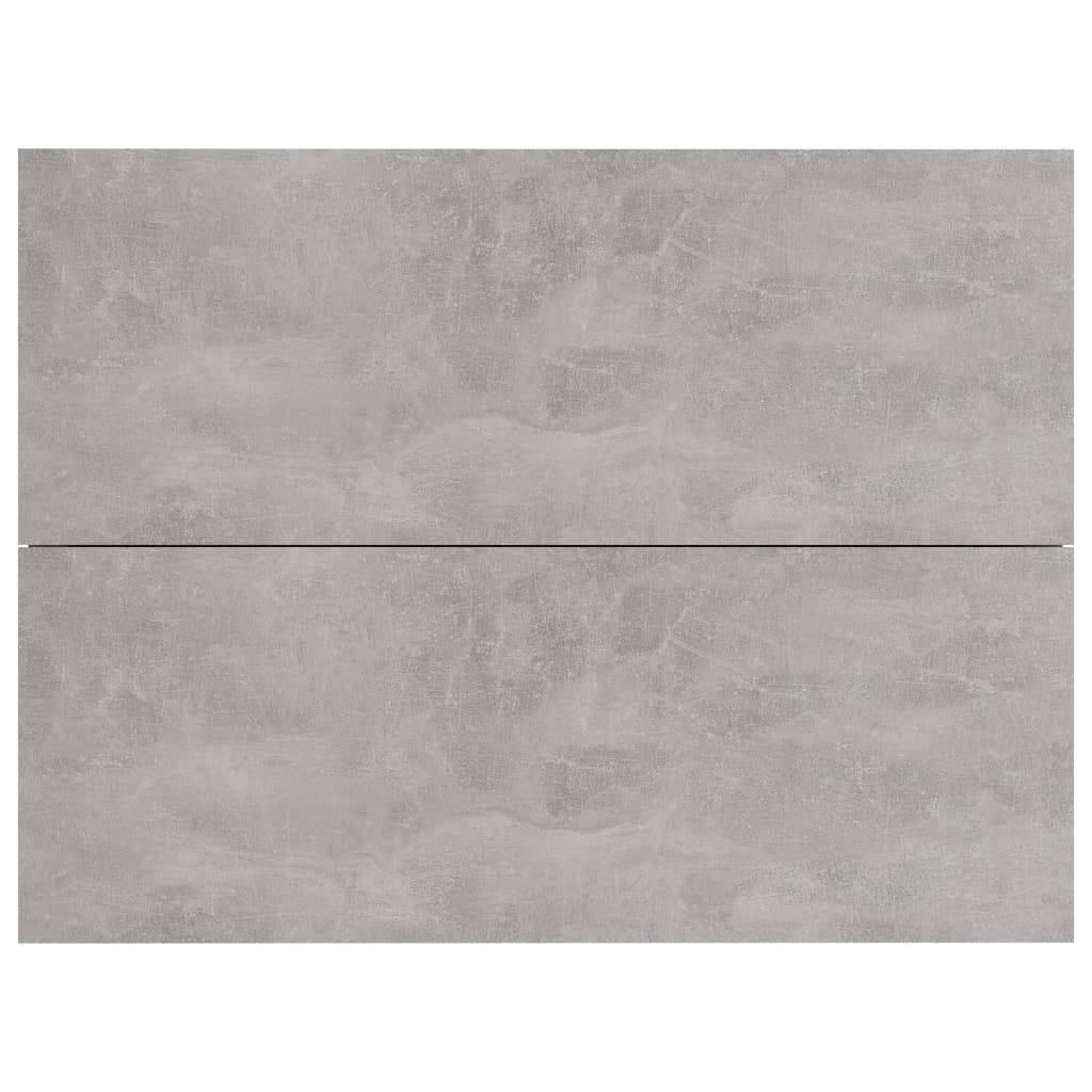 vidaXL Nachttisch Betongrau 40x30x30 cm Holzwerkstoff