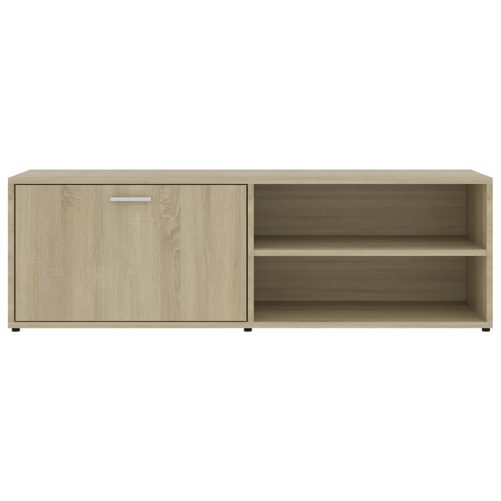 vidaXL TV-Schrank Sonoma-Eiche 120x34x37 cm Holzwerkstoff
