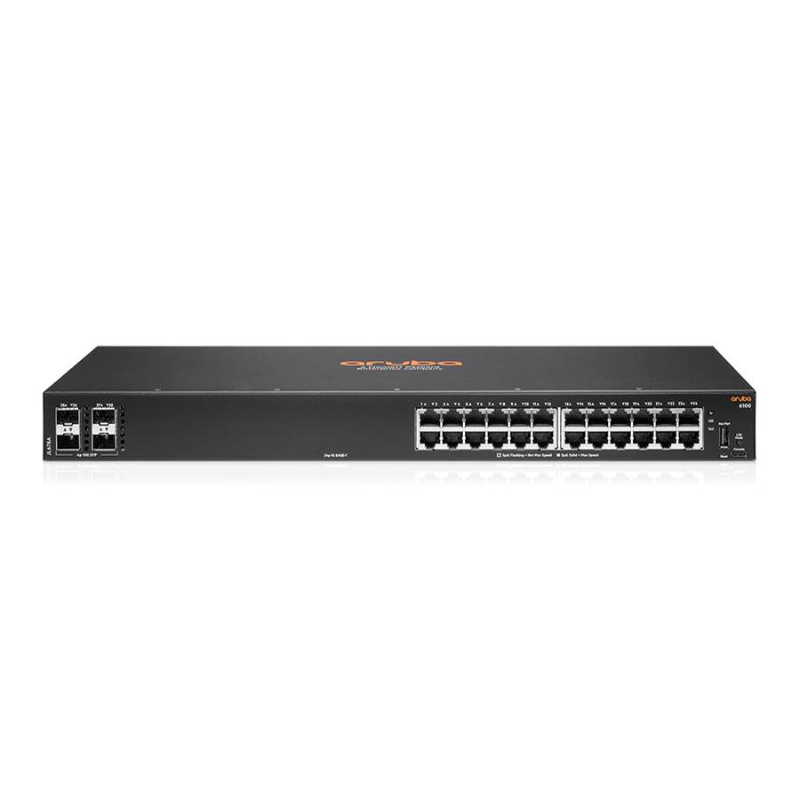 Aruba 6100 24G 4SFP+ Switch JL678A