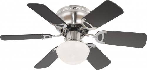 Deckenventilator Ugo mit Beleuchtung 76 cm von Globo für kleine Räume