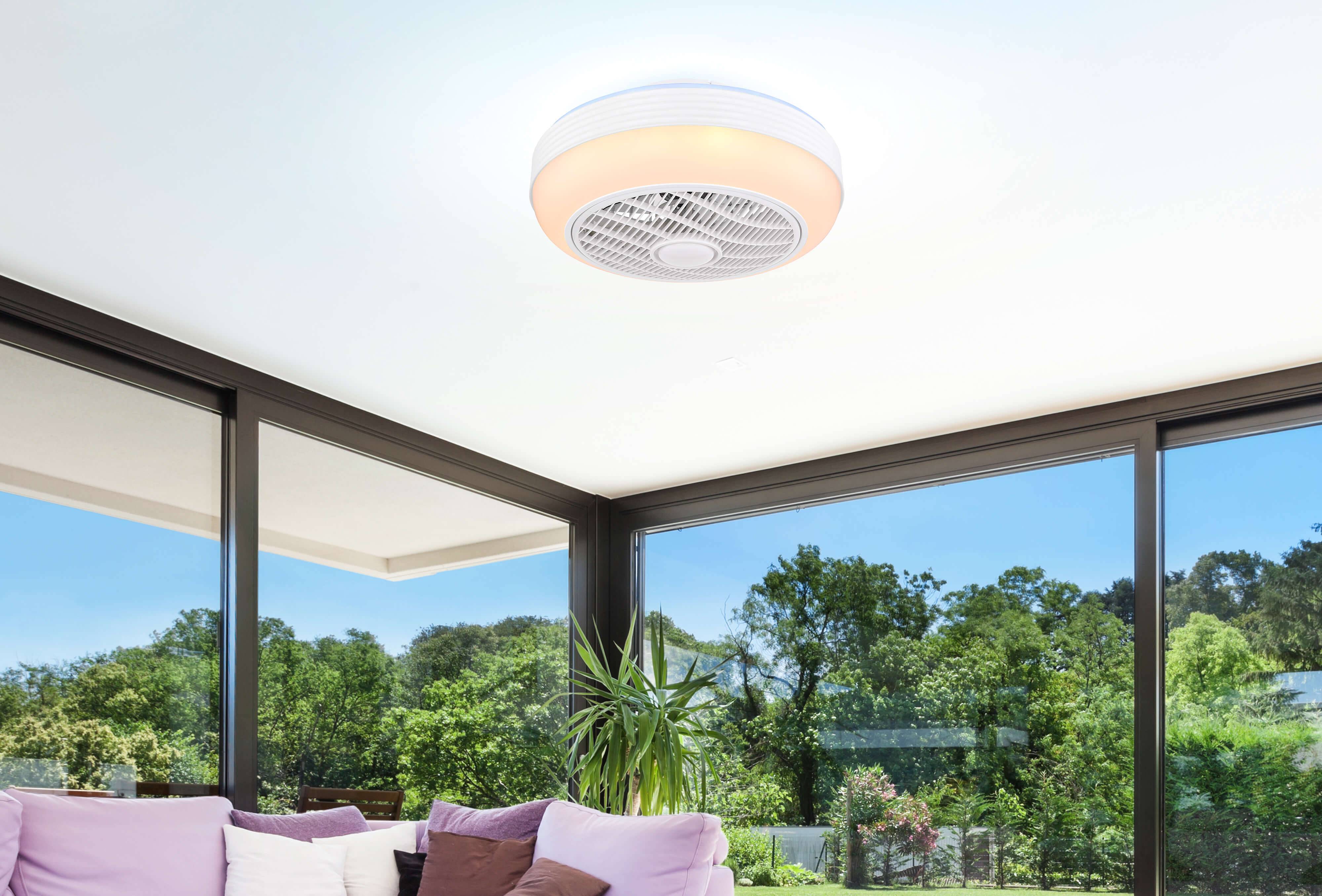 Deckenventilator Romario 46 cm mit LED und Fernbedienung