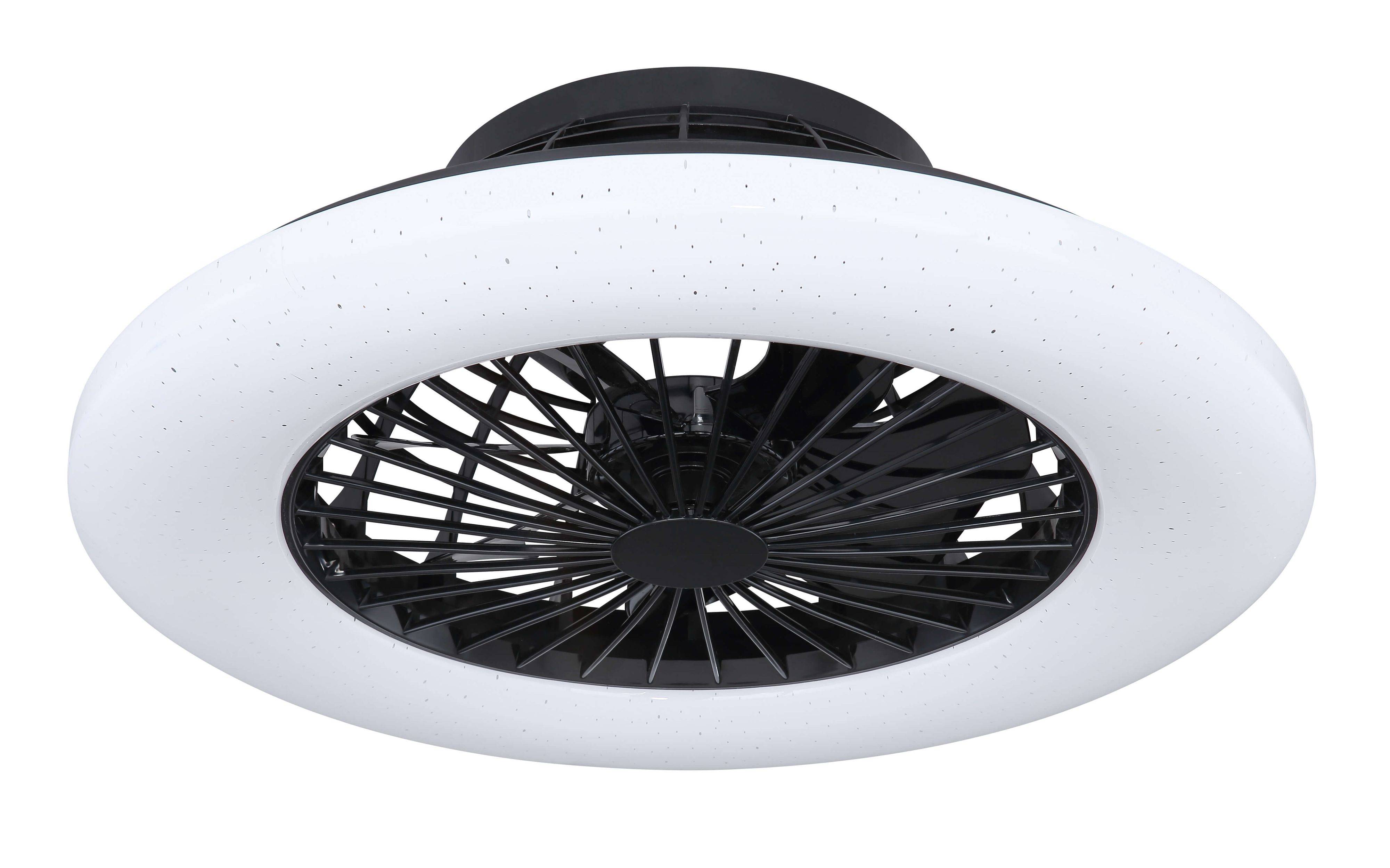 Deckenventilator Travo Schwarz mit LED