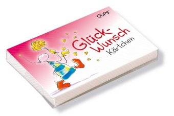 Oups Kärtchenbox - Glückwunsch Glückwunsch Kärtchen
