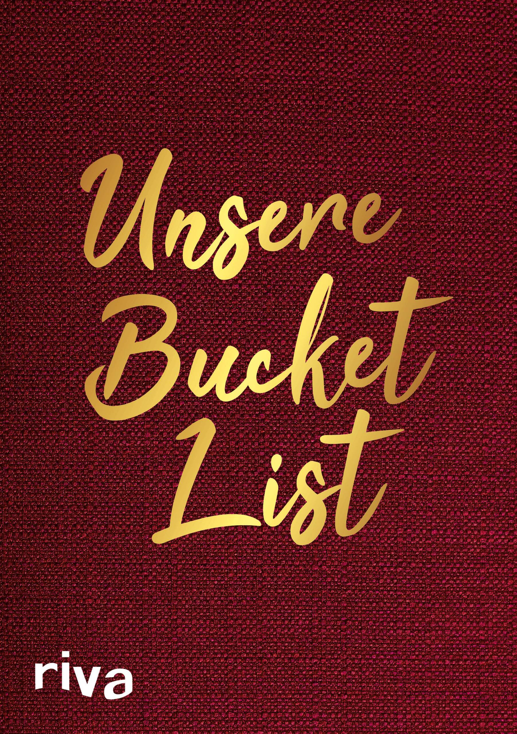 Unsere Bucket List Eintragbuch 15 x 22 cm