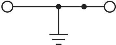 Phoenix Contact Schutzleiter-Reihenklemme PTV 6-PE