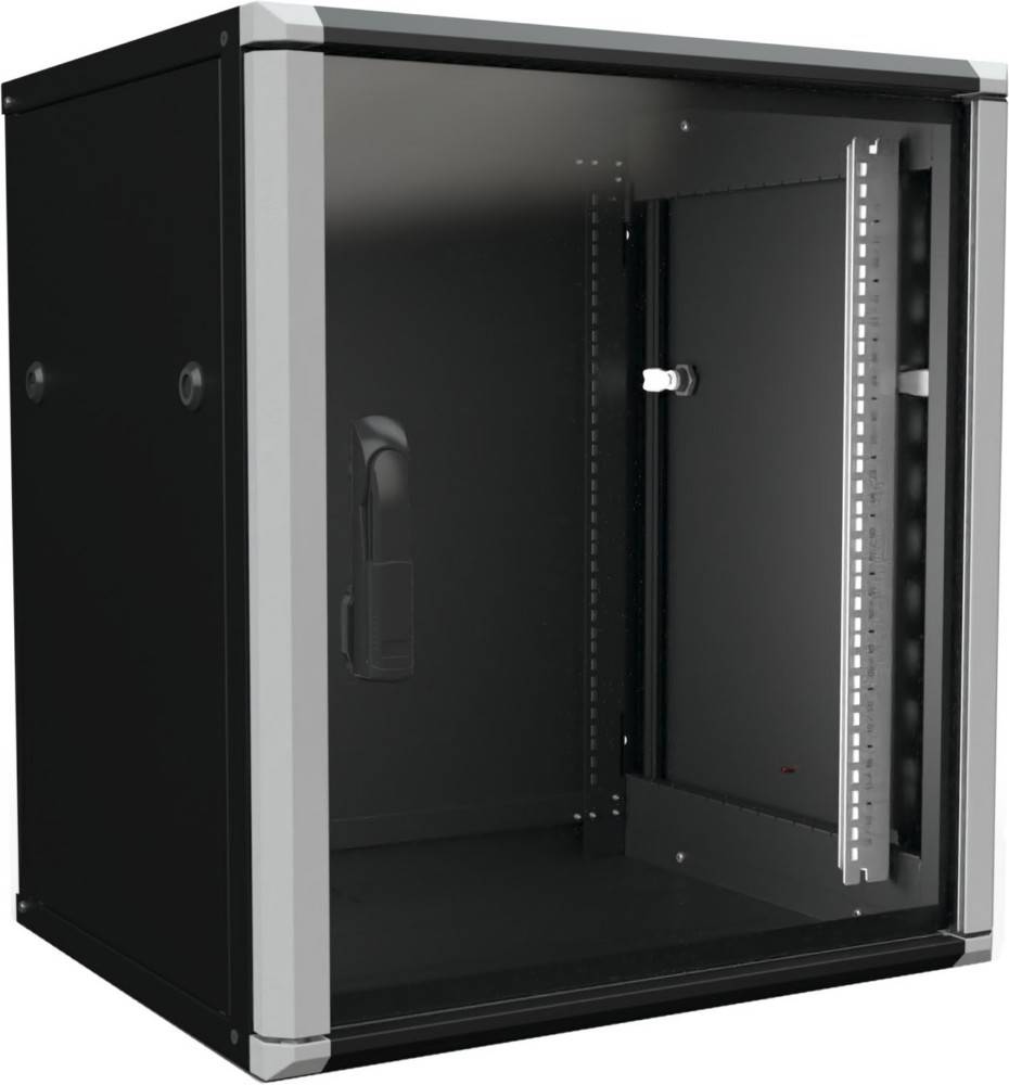 Enoc Wandschrank 12HE 2tlg. sw W2 12-65-S