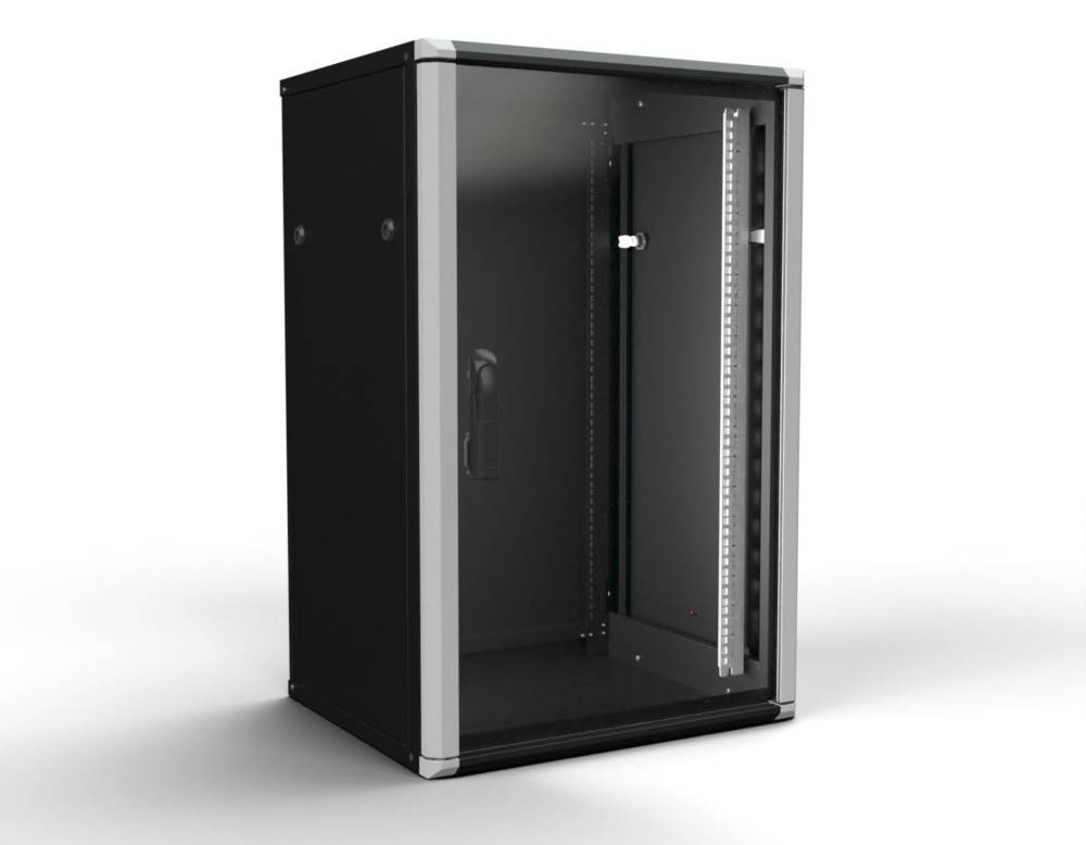 Enoc Wandschrank 18HE 2tlg. sw W2 18-65-S