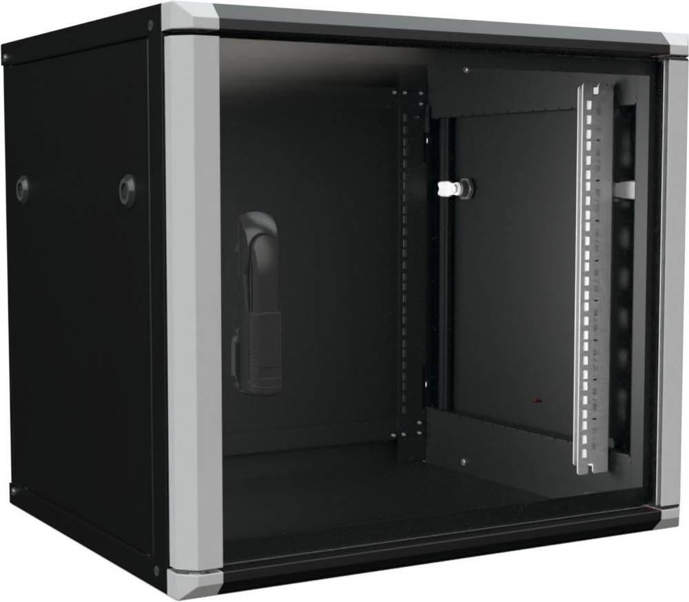 Enoc Wandschrank 9HE 2tlg. sw W2 9-65-S