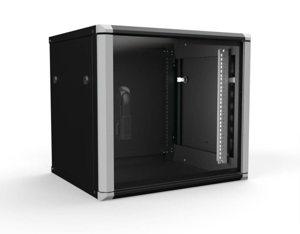 Enoc Wandschrank 9HE 2tlg. sw W2 9-65-S