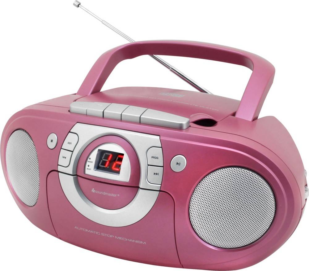 Soundmaster CD-Boombox SCD5100PI Pink