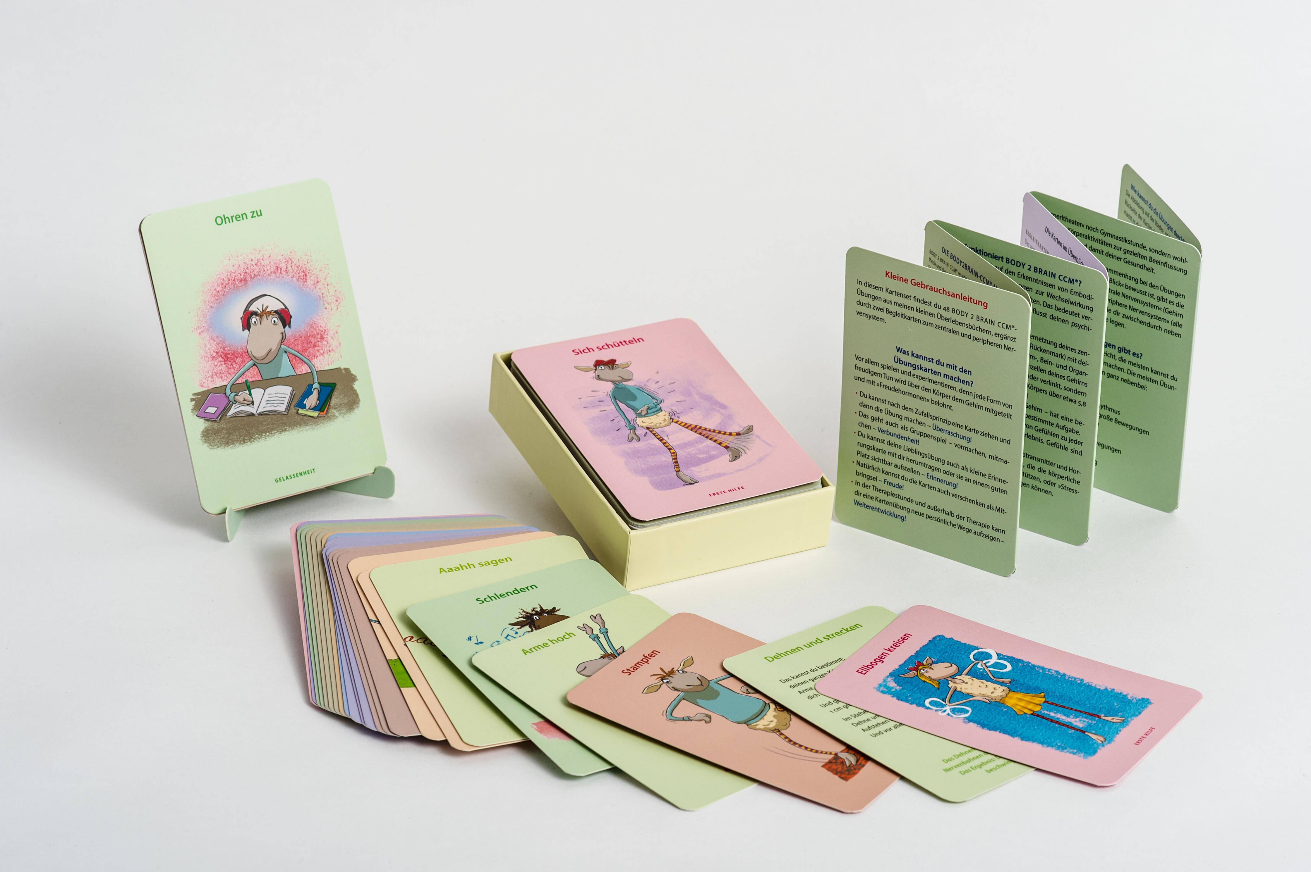 Ich schaf(f) das! Leichte Körperübungen für mehr Lebenspower. 50 Karten