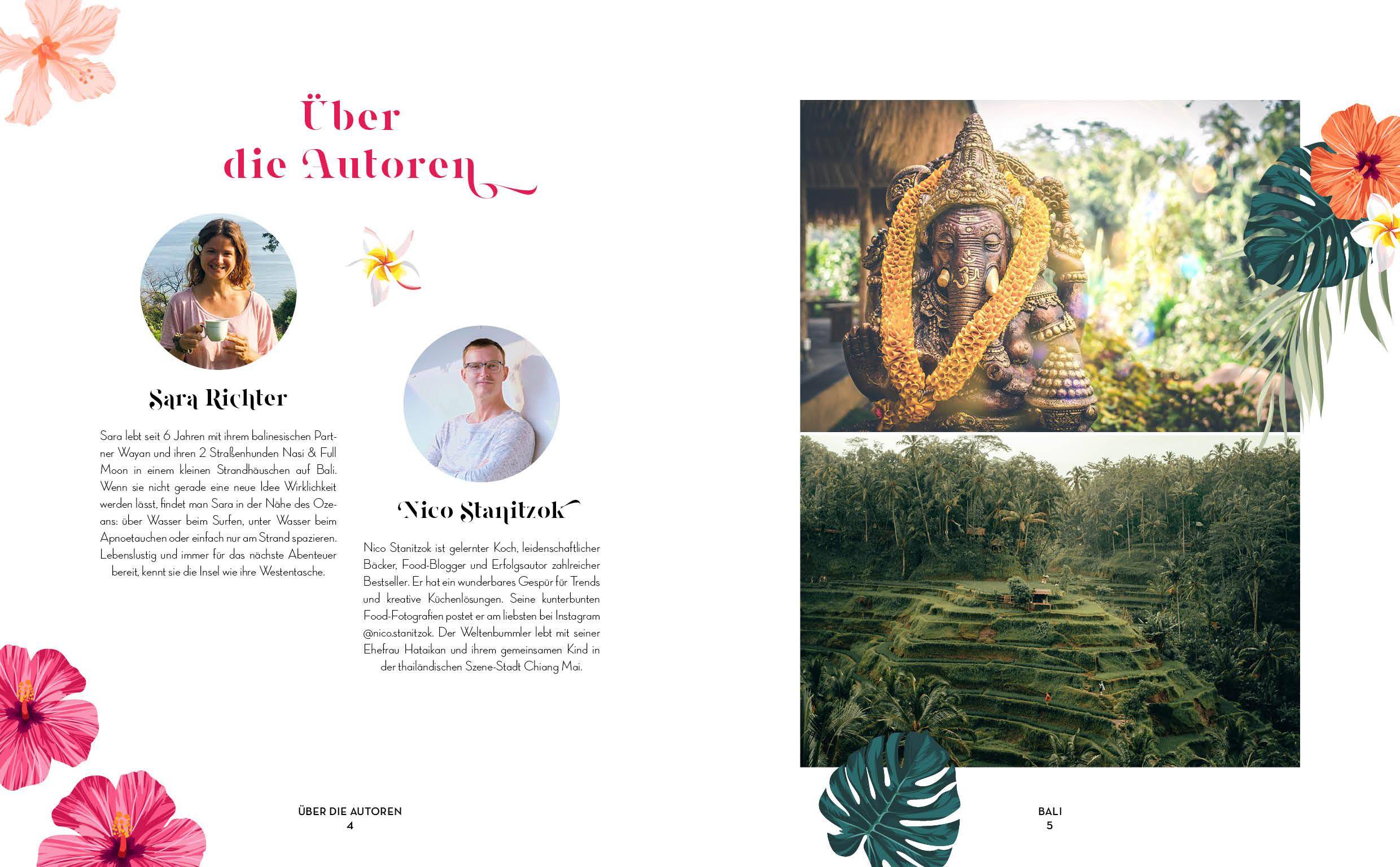 Bali - Das Kochbuch 80 authentische Rezepte von klassisch-indonesisch bis modern, Reisereportagen und eindrucksvolle Impressionen
