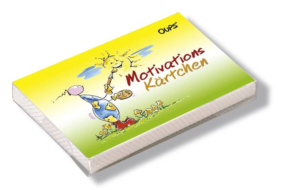 Oups Kärtchenbox Motivations Kärtchen Motivations Kärtchen