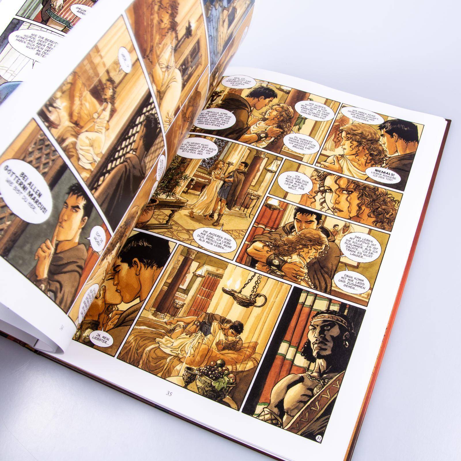 Die Adler Roms (Hardcover) 2: Buch II Ein historischer Roman als Comic