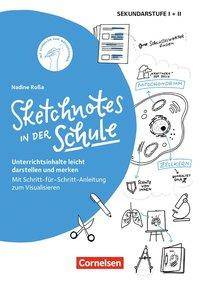Sketchnotes in der Schule (2. Auflage) - Unterrichtsinhalte leicht darstellen und merken. Mit Schritt-für-Schritt-Anleitung zum Visualisieren Buch. S