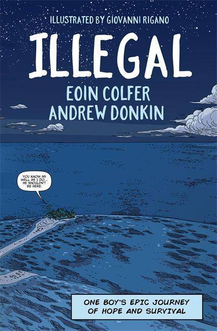 Illegal Coming in 2017: A powerful and timely graphic novel from the irish children's laureate