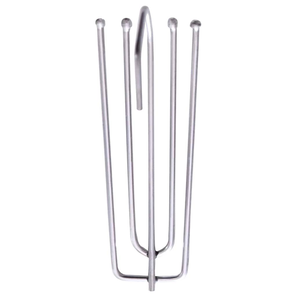 vidaXL Verdunkelungsvorhang mit Haken Samt Dunkelblau 290 x 245 cm