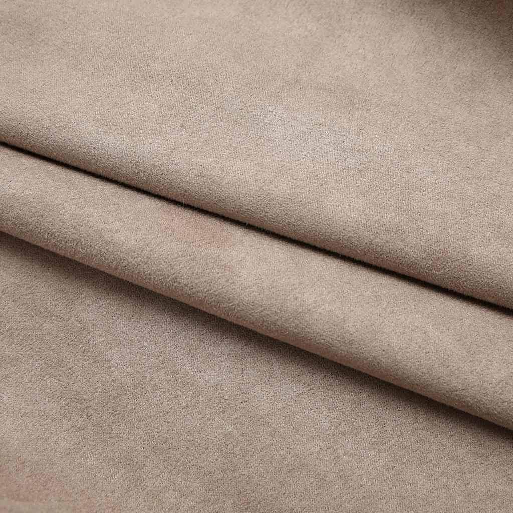 vidaXL Verdunkelungsvorhänge mit Haken 2 Stk. Taupe 140x245 cm
