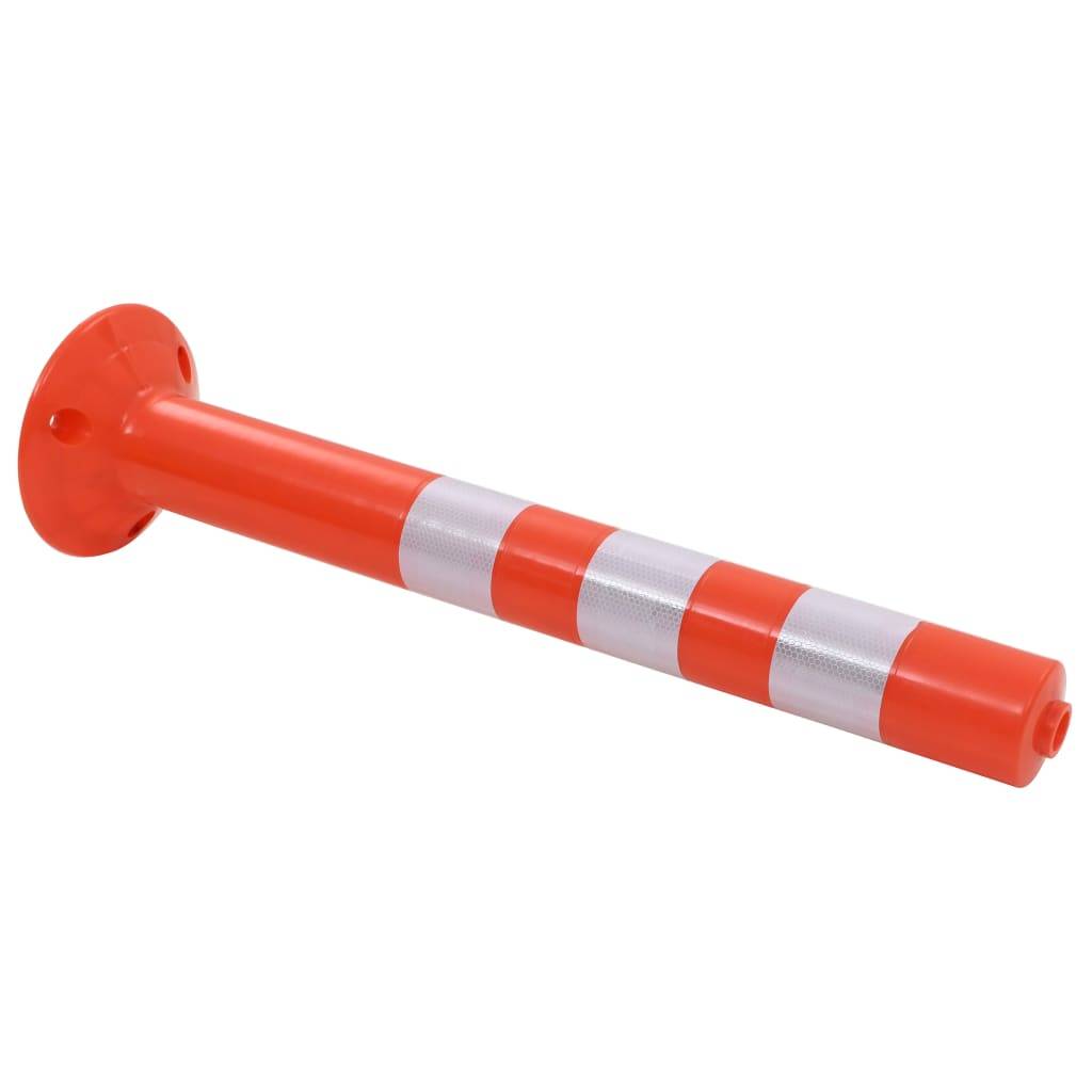 vidaXL Verkehrspoller 2 Stk. Kunststoff 75 cm