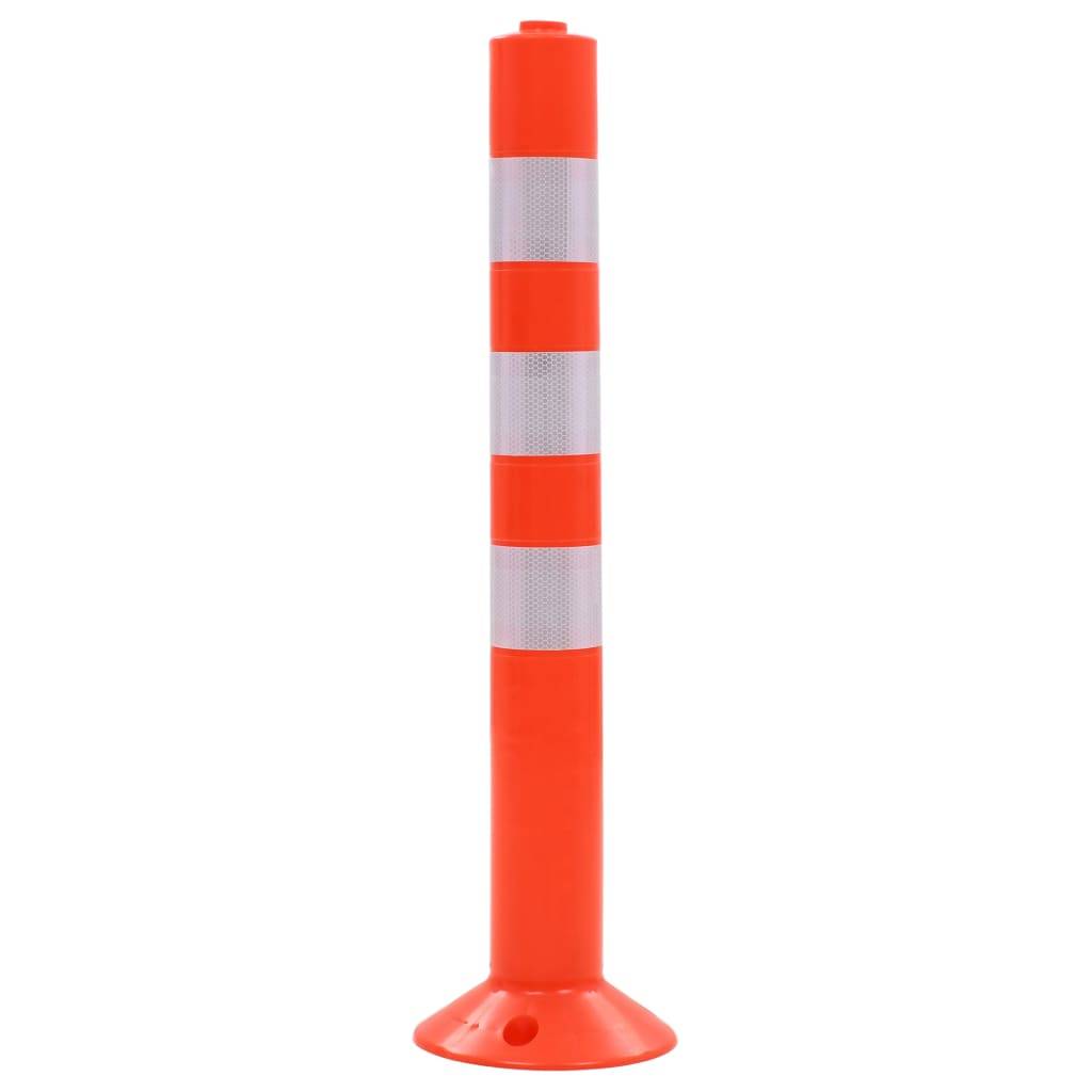 vidaXL Verkehrspoller 2 Stk. Kunststoff 75 cm