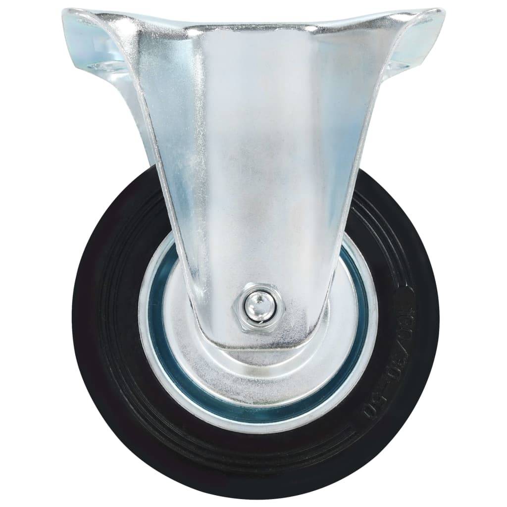 vidaXL Bockrollen 4 Stk. 100 mm