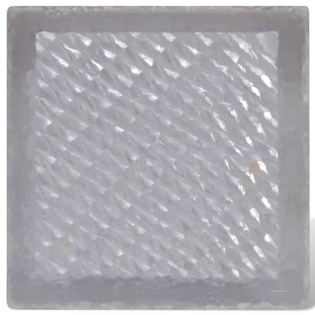 vidaXL LED Bodeneinbaustrahler Außen 6 Stk. 100x100x68 mm