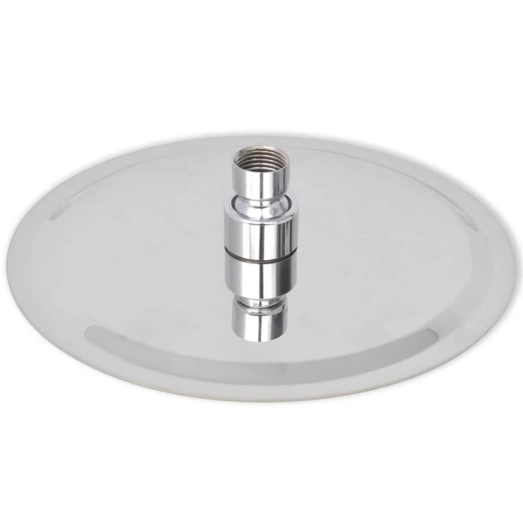 vidaXL Regenduschköpfe 2 Stk. Edelstahl Ø 20 cm
