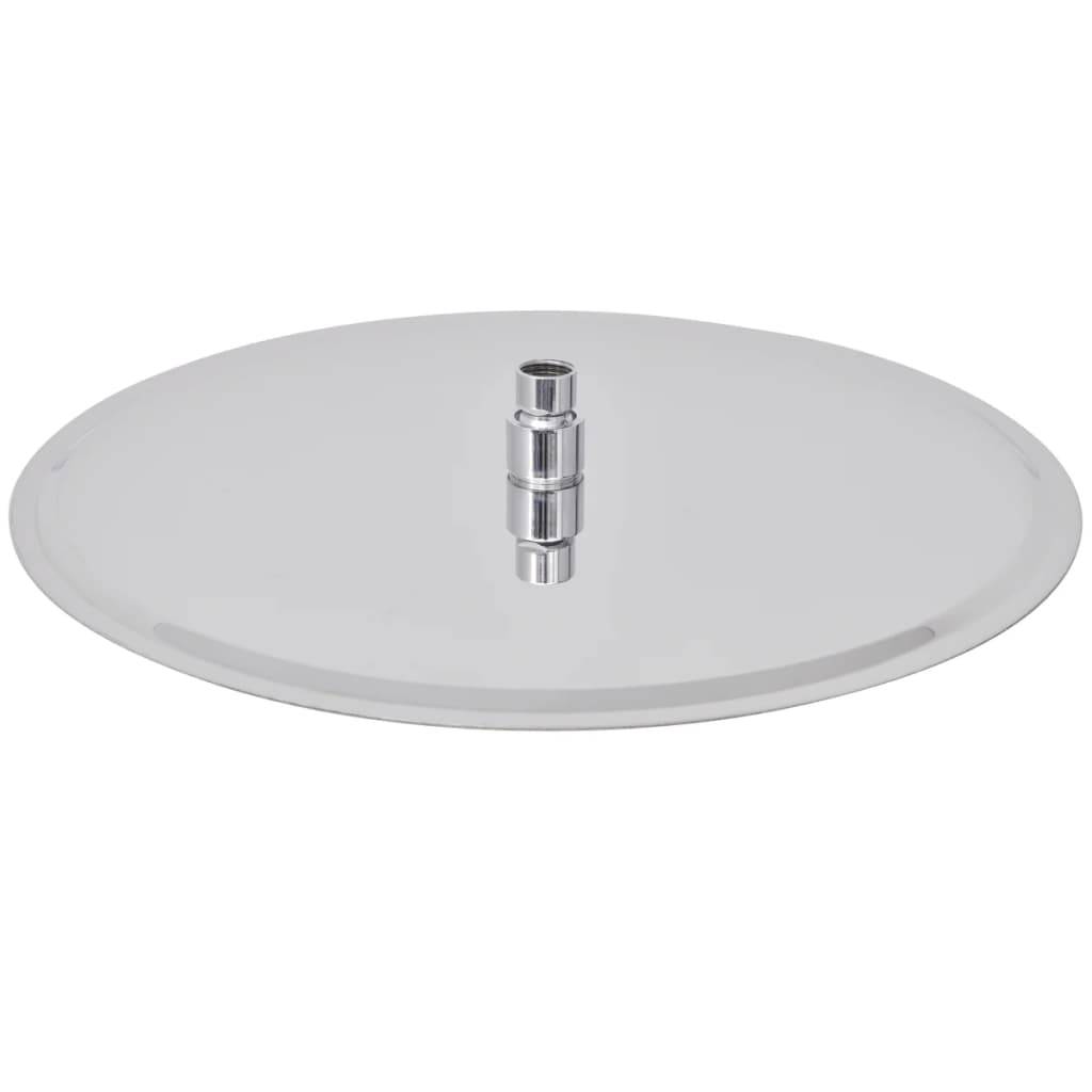 vidaXL Regenduschköpfe 2 Stk. Edelstahl Ø 40 cm