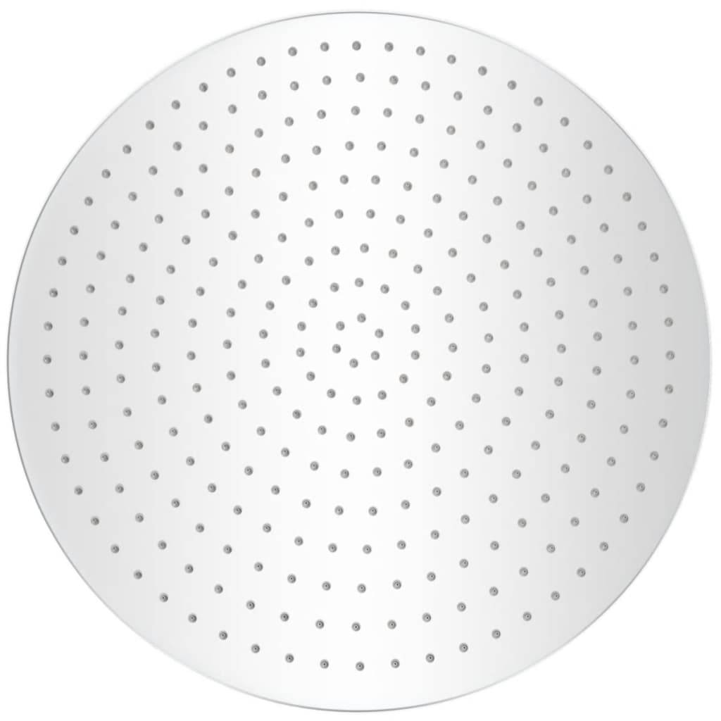vidaXL Regenduschköpfe 2 Stk. Edelstahl Ø 50 cm