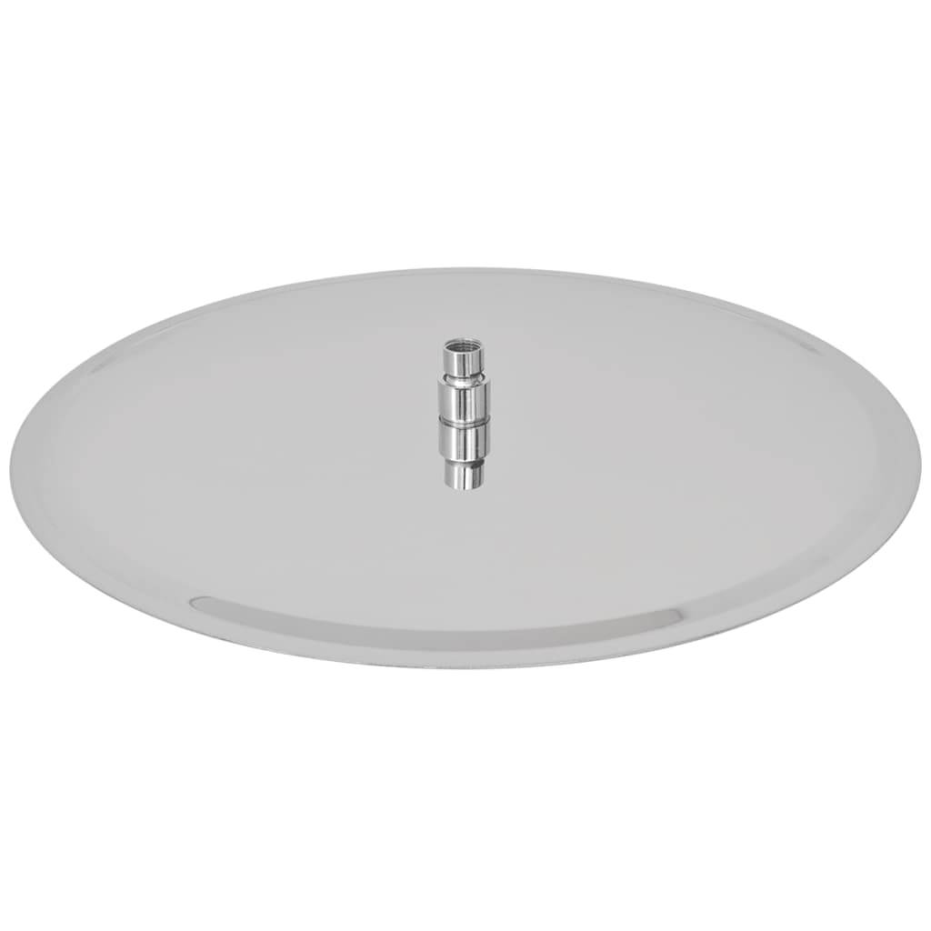 vidaXL Regenduschköpfe 2 Stk. Edelstahl Ø 50 cm