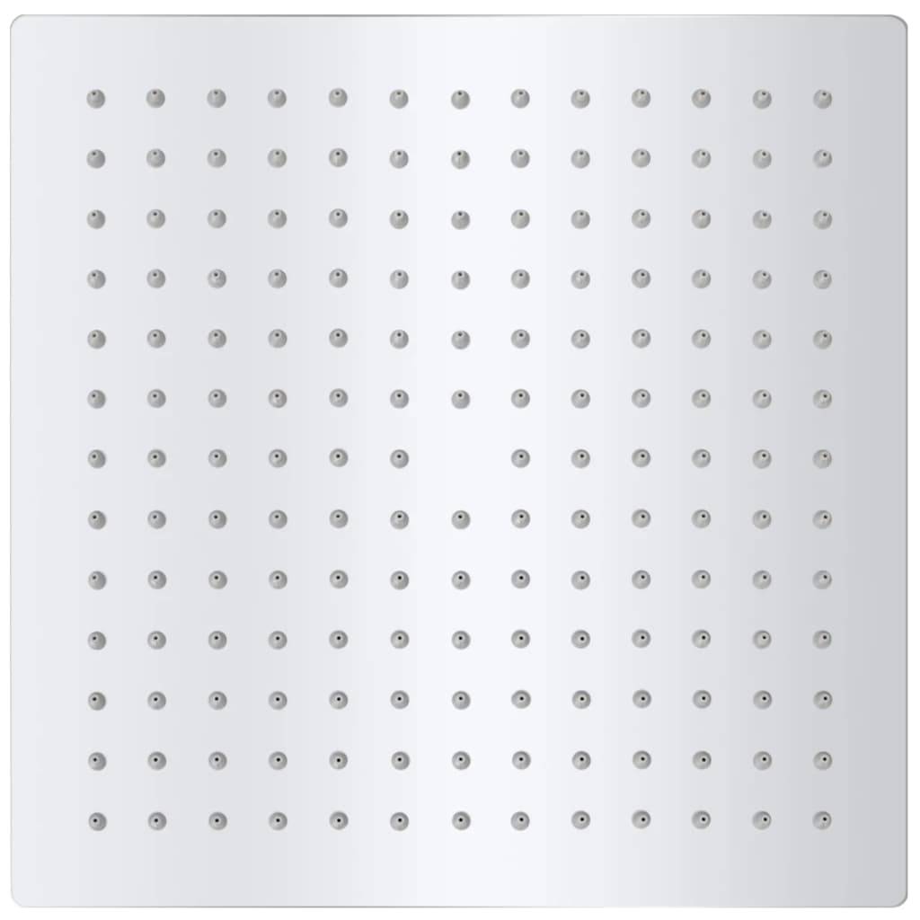 vidaXL Regenduschköpfe 2 Stk. Edelstahl 25 x 25 cm