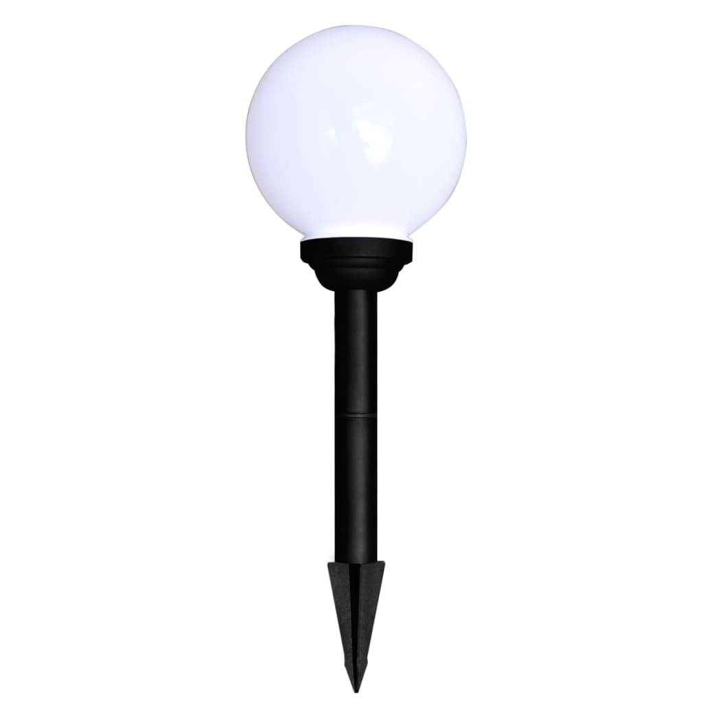 vidaXL Wegeleuchten 8 Stk. LED 15 cm mit Erdspieß