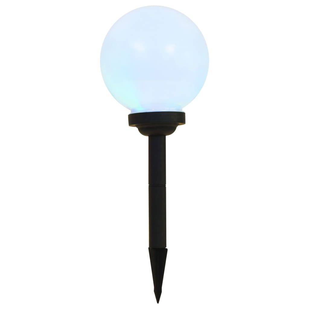 vidaXL Außen-Solarlampen 6 Stk. LED Kugel 20 cm RGB