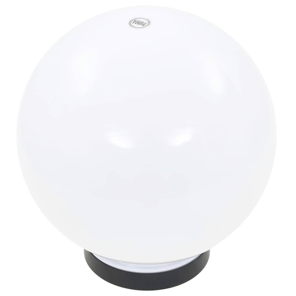 vidaXL LED-Gartenleuchten 4 Stk. Kugelförmig 20 cm PMMA