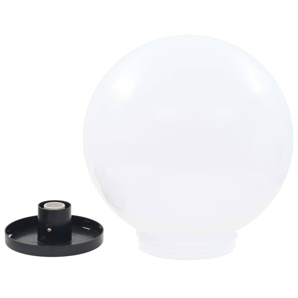 vidaXL LED-Gartenleuchten 4 Stk. Kugelförmig 40 cm PMMA