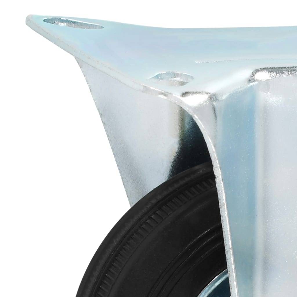 vidaXL Bockrollen 4 Stk. 100 mm