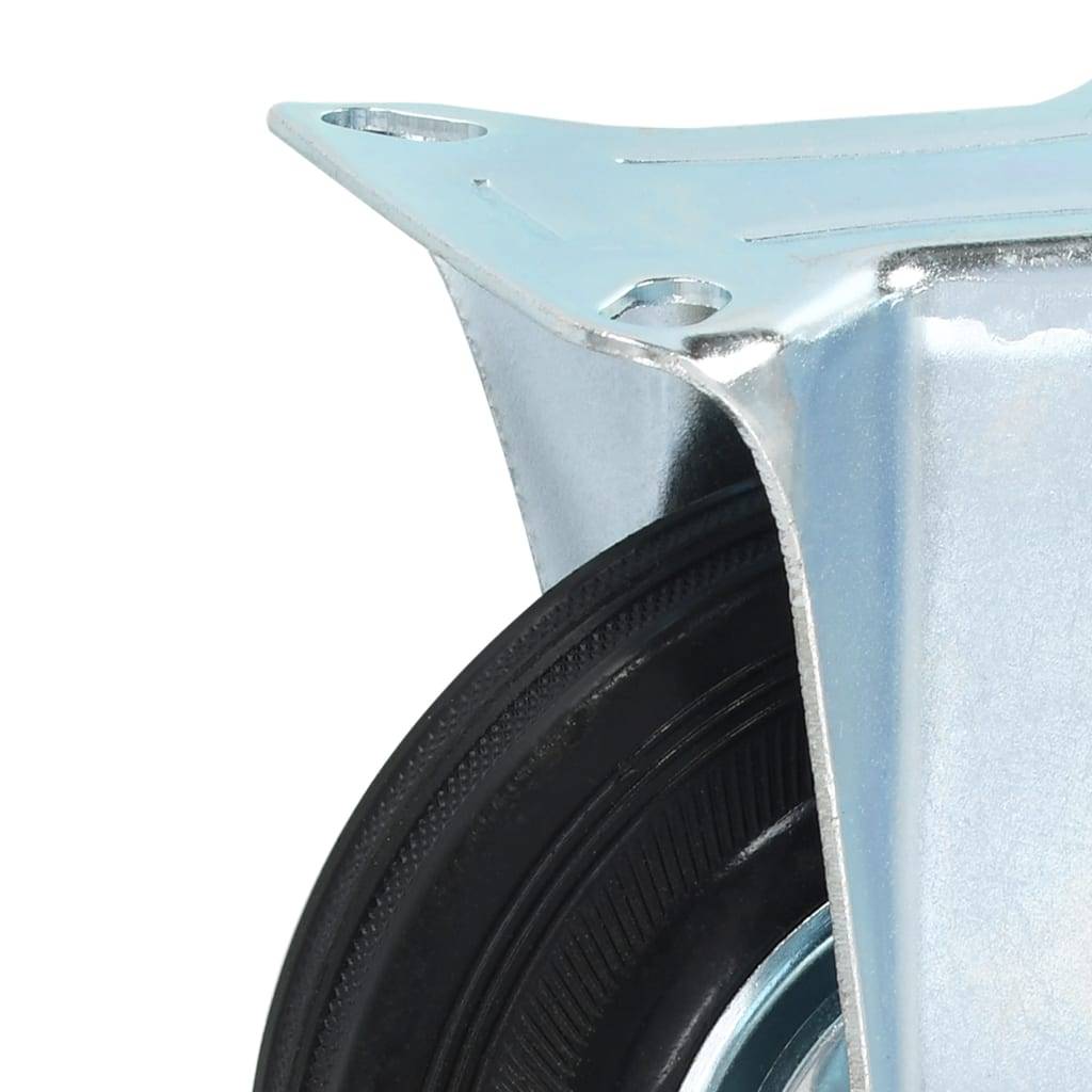 vidaXL 8 Stk. Bockrollen 125 mm