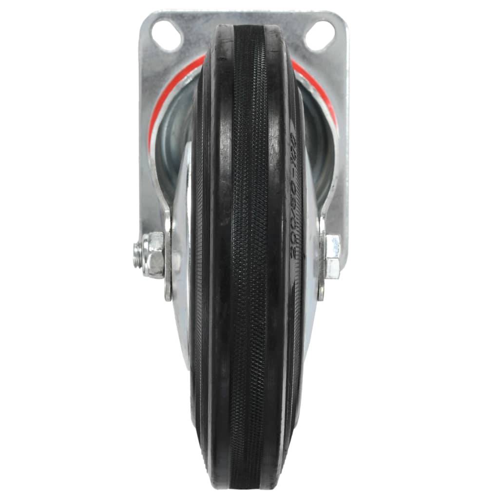 vidaXL 24 Stk. Lenkrollen 200 mm