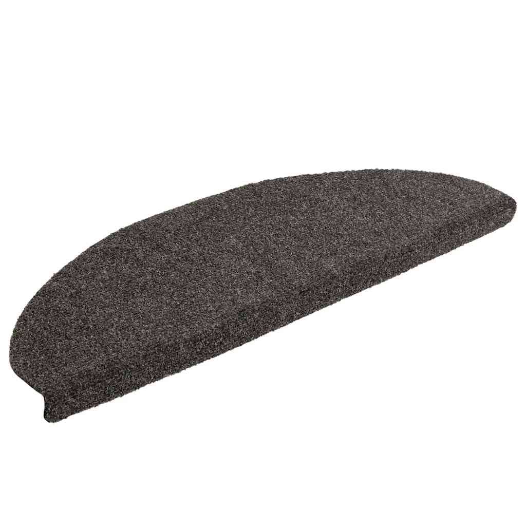 vidaXL Selbstklebende Treppenmatten 15 Stk. Anthrazit 65x21x4 cm