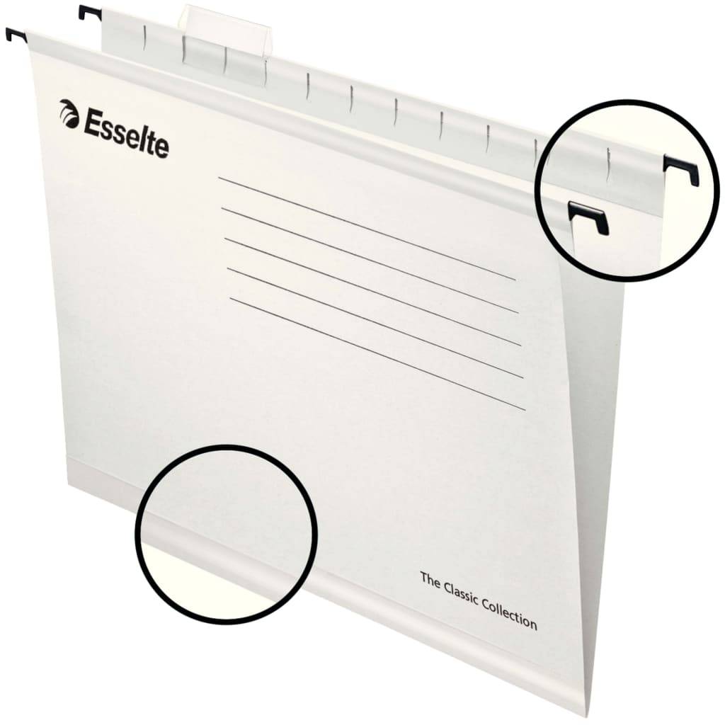 Esselte Hängemappe 25 Stk. Weiß