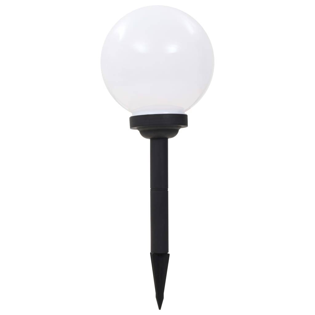 vidaXL Outdoor Solarleuchten 3 Stück LED Kugelförmig 20 cm RGB