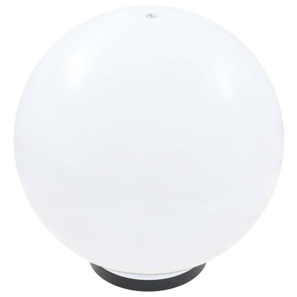 vidaXL LED-Gartenleuchten 2 Stk. Kugelförmig 40 cm PMMA