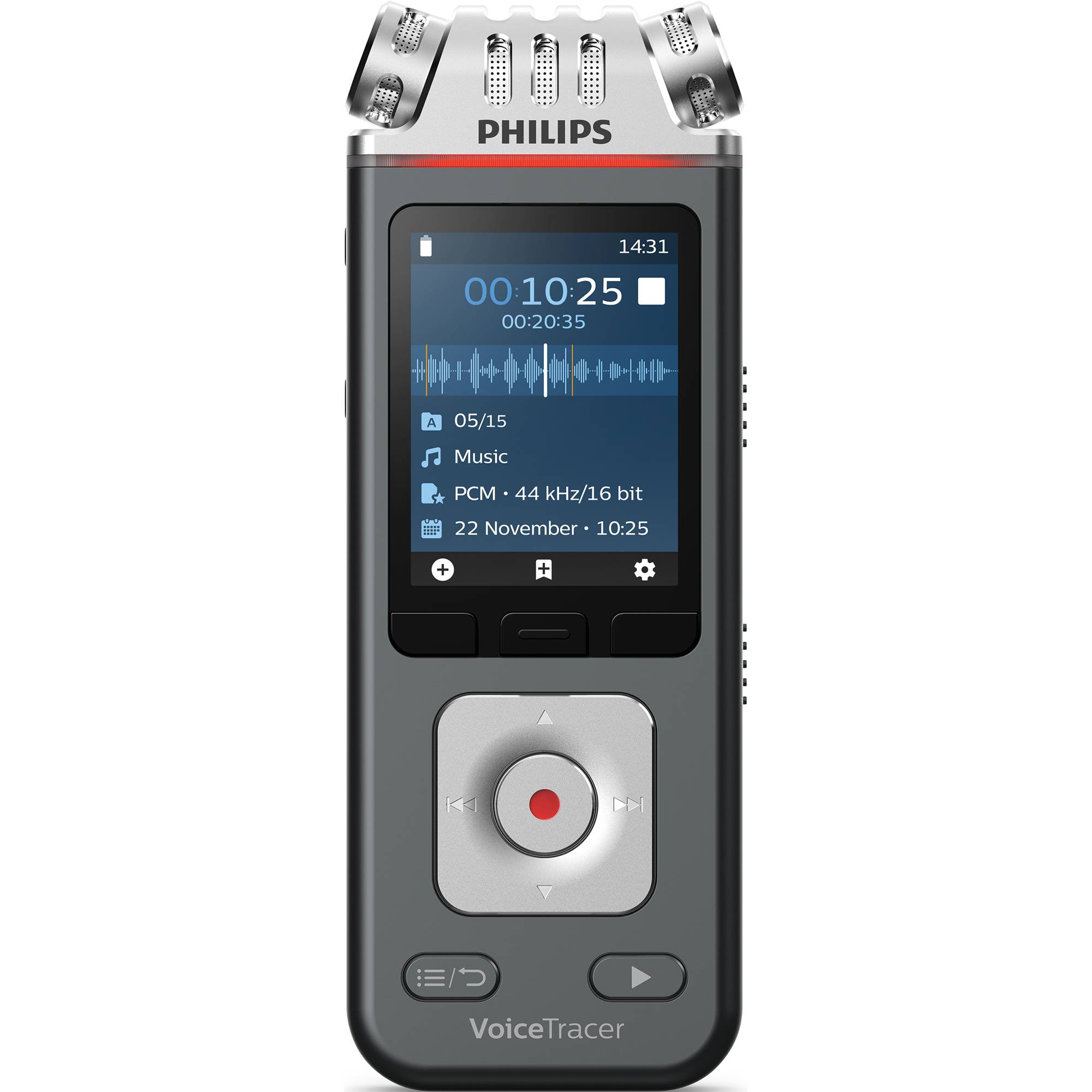Philips Diktiergerät Digital Voice DVT6115/00