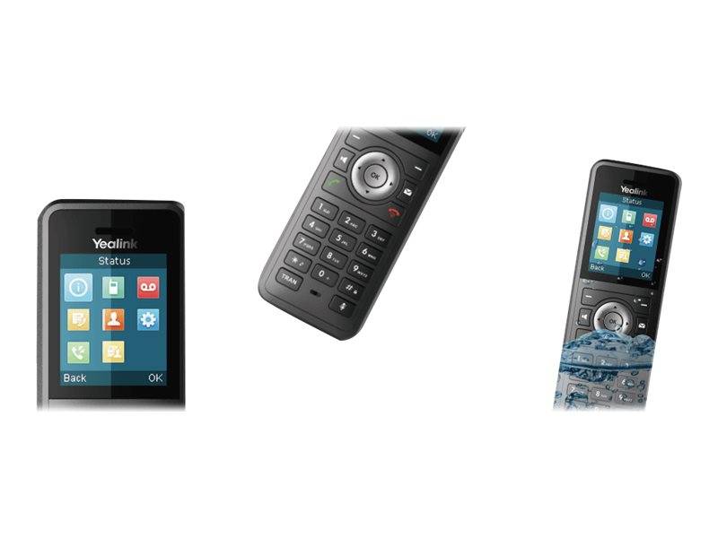 Yealink W79P - Schnurloses VoIP-Telefon - mit Bluetooth-Schnittstelle mit Rufnummernanzeige