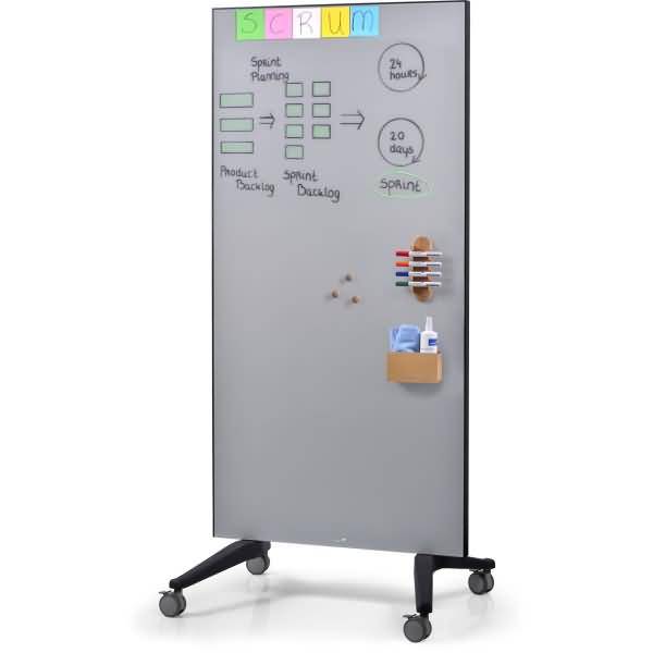 Glasboard-Markerhalter Wooden magnetisch