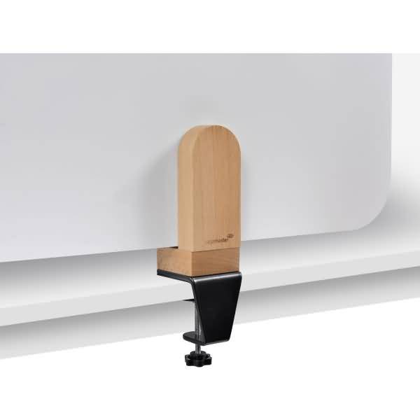 Whiteboard-Tischtrennwand Elements 60x80cm mit Tischklammern